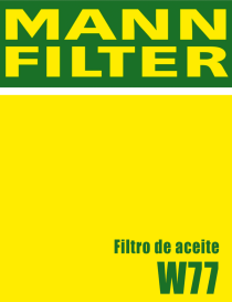 FILTRO MANN W77 - I.V.A INCLUIDO