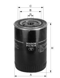 FILTRO MANN W950/17 - I.V.A INCLUIDO