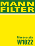 FILTRO MANN W1022 - I.V.A INCLUIDO