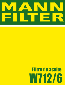 FILTRO MANN W712/6 - I.V.A INCLUIDO