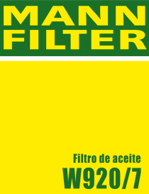 Filtro MANN W920/7