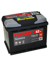 BATERÍA TUDOR Technica TB620 (62 Ah) - I.V.A. INCLUIDO.