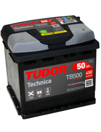Batería TUDOR STANDARD 41Ah (positivo derecha) - I.V.A. INCLUIDO.