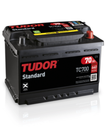 BATERÍA TUDOR Standard TC700 (70 Ah) - I.V.A. INCLUIDO.