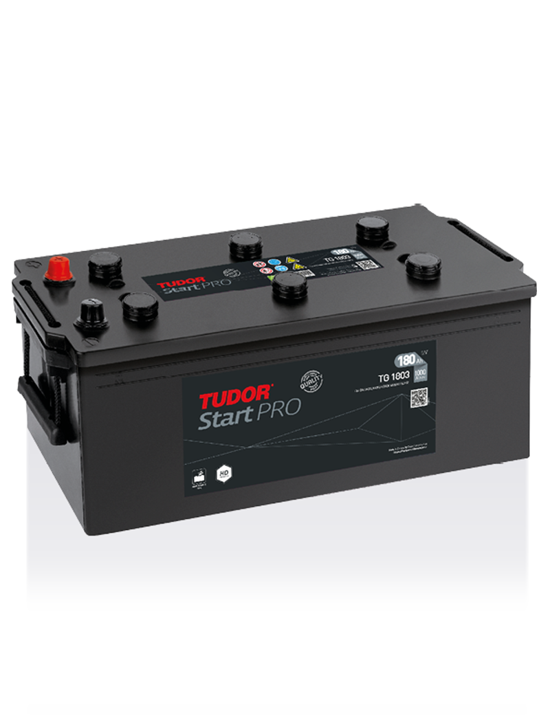 Batería TUDOR START PRO 225Ah (positivo derecha) TG2253 - I.V.A. INCLUIDO.