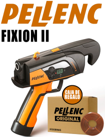 Atadora PELLENC FIXION II con batería + REGALO - I.V.A Y PORTES INCLUIDOS