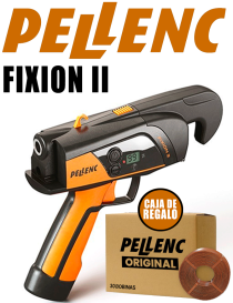 Atadora PELLENC FIXION II con batería + REGALO - I.V.A Y PORTES INCLUIDOS Atadora PELLENC FIXION II con batería + REGALO - I.V.A Y PORTES INCLUIDOS