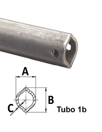 Tubo Cardan Limon TL-06 48x58 -  I.V.A. INCLUIDO.