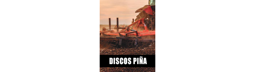 Venta de discos de arado LA PIÑA y recambios agrícolas online.