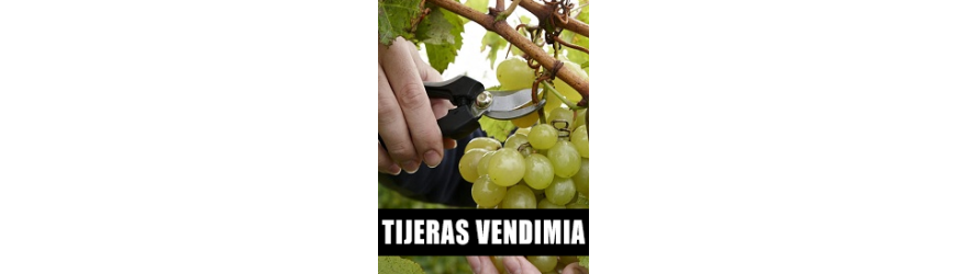 Venta de tijeras de vendimia y recambios agrícolas online.