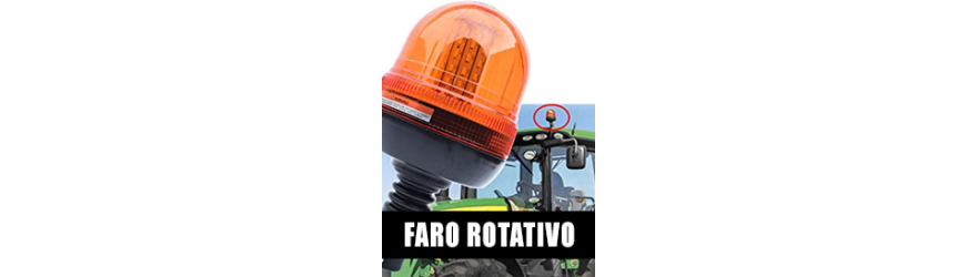 Venta de faros rotativos para tractor y recambios online.