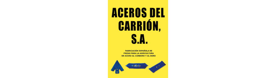 Venta de rejas acero al boro CARRIÓN y recambios agrícolas online.