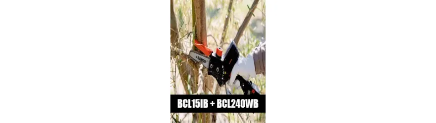 PACK BAHCO BCL15IB (3 BATERÍAS) + BCL240WB (SIN BATERÍAS).